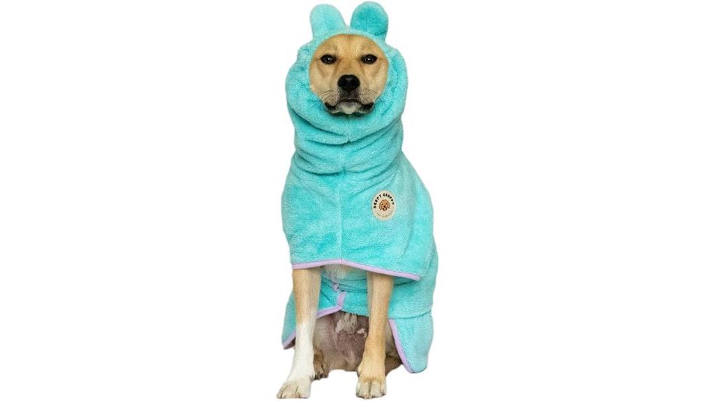 premium pet bathrobe towel