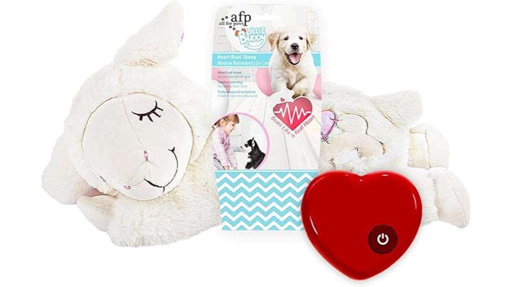 puppy heartbeat dog toy