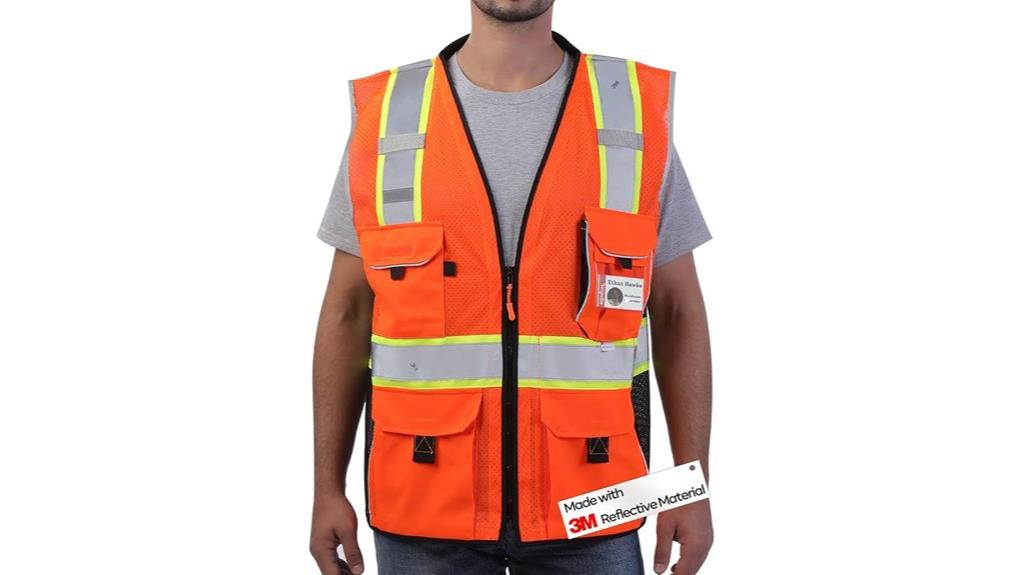 reflective safety vest design