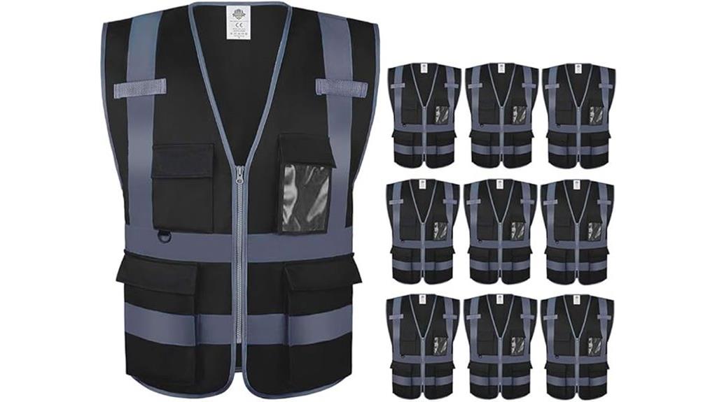 reflective safety vest pack