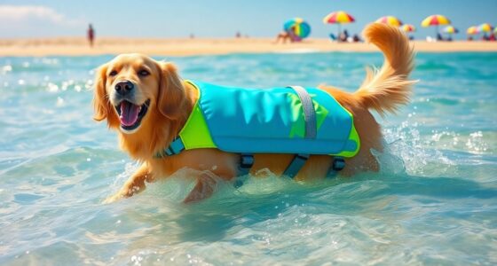 safe and stylish dog flotation