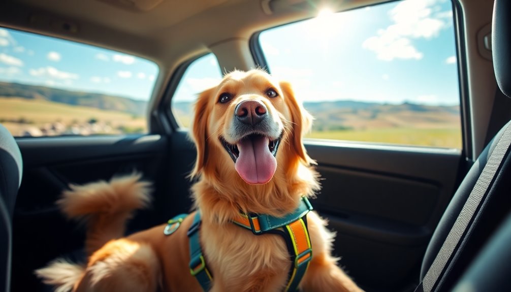 safe dog travel harnesses