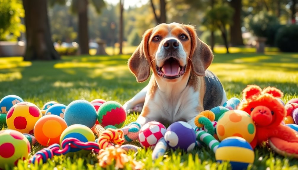 selecting appropriate toys for beagles