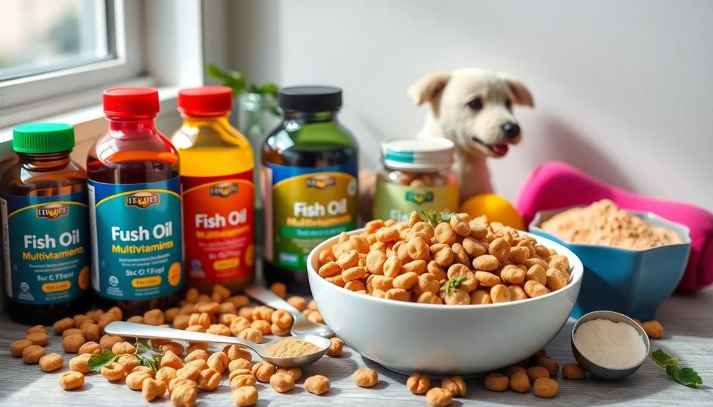 selecting dog food supplements