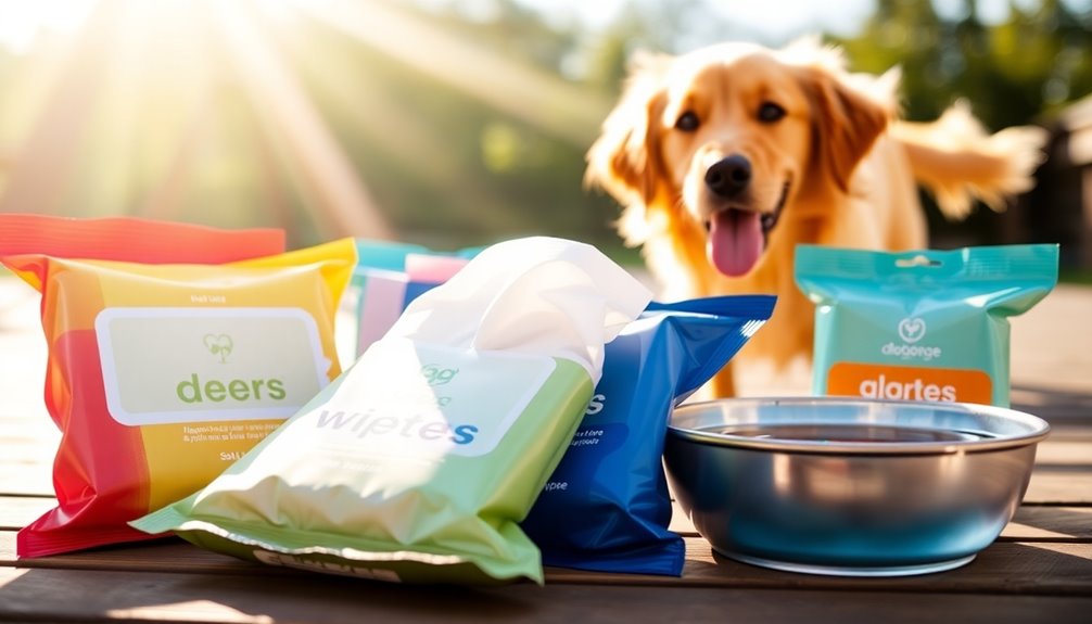 selecting suitable grooming wipes