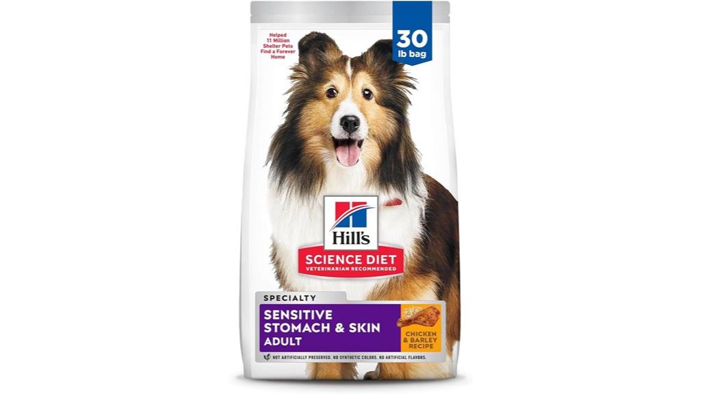 sensitive stomach dog food