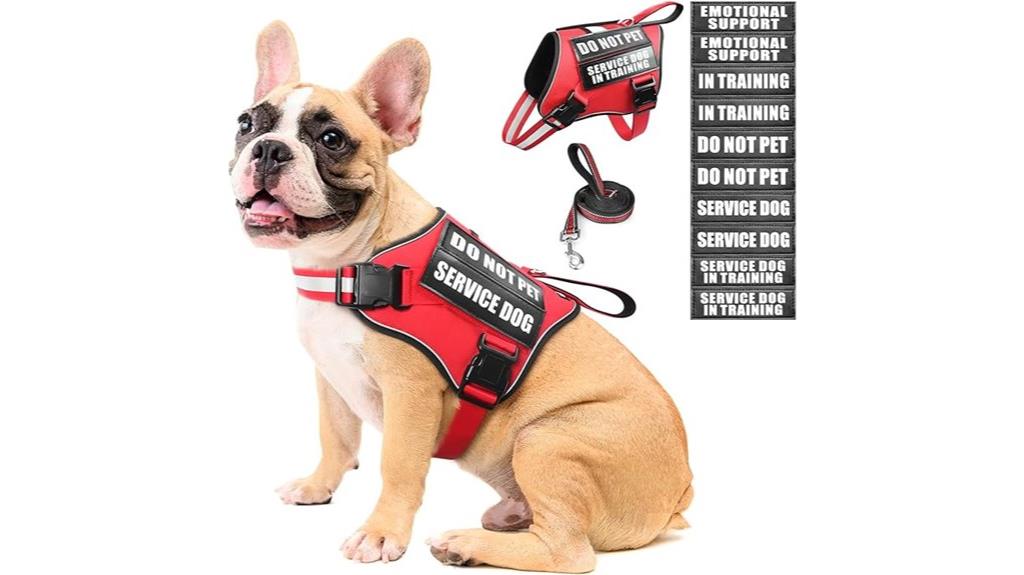 service dog vest set