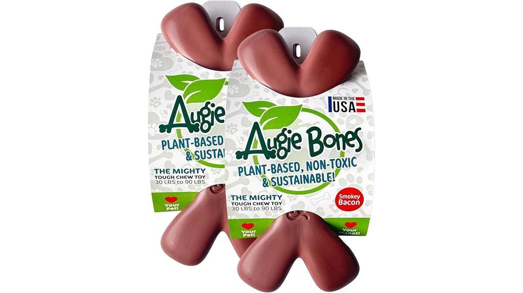 sustainable bacon flavored dog toys