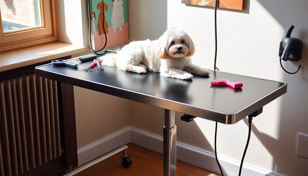 top rated dog grooming tables