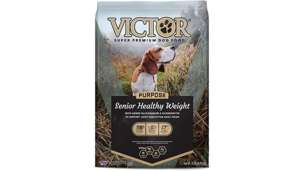 victor senior dog food