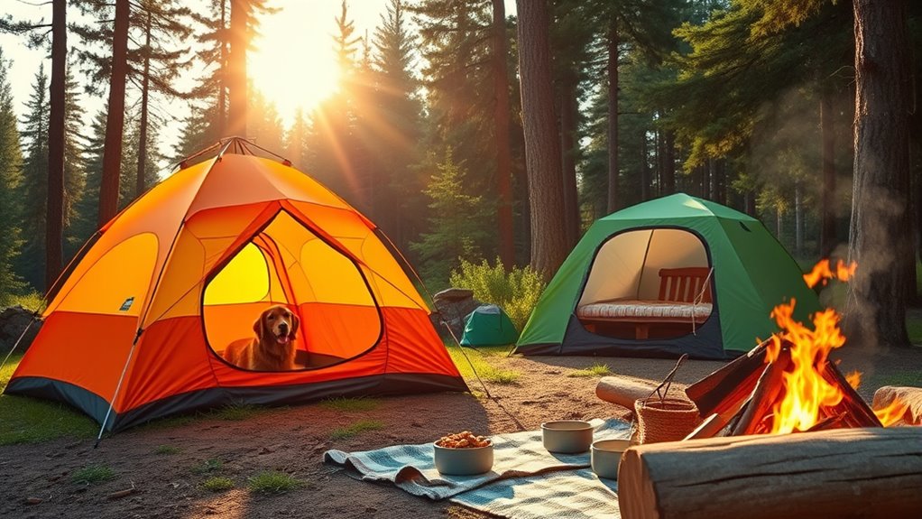 camping with your pets