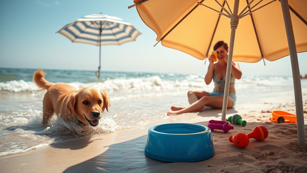 dog friendly beach safety tips
