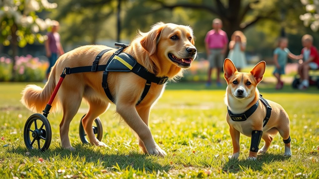 dog mobility assistance devices