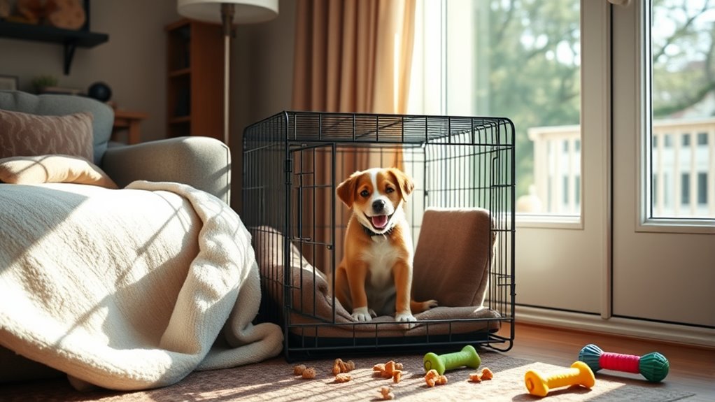 effective dog crate training