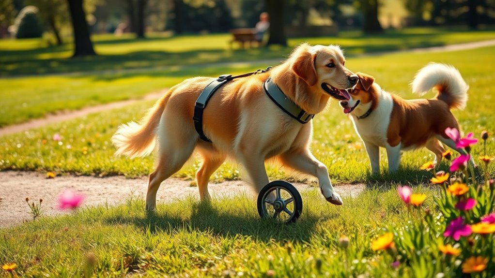 enhancing canine mobility aids