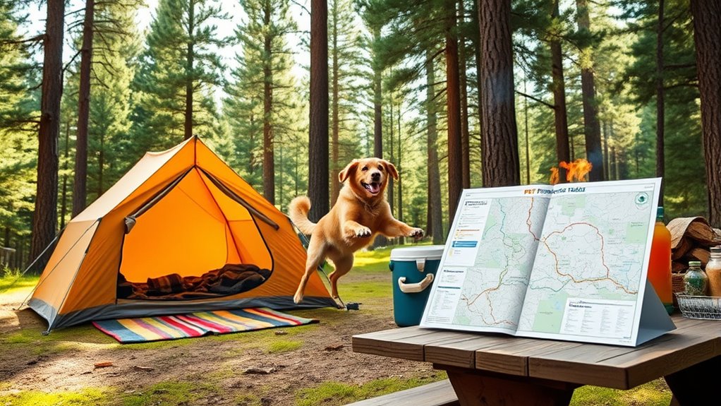 finding ideal camping locations