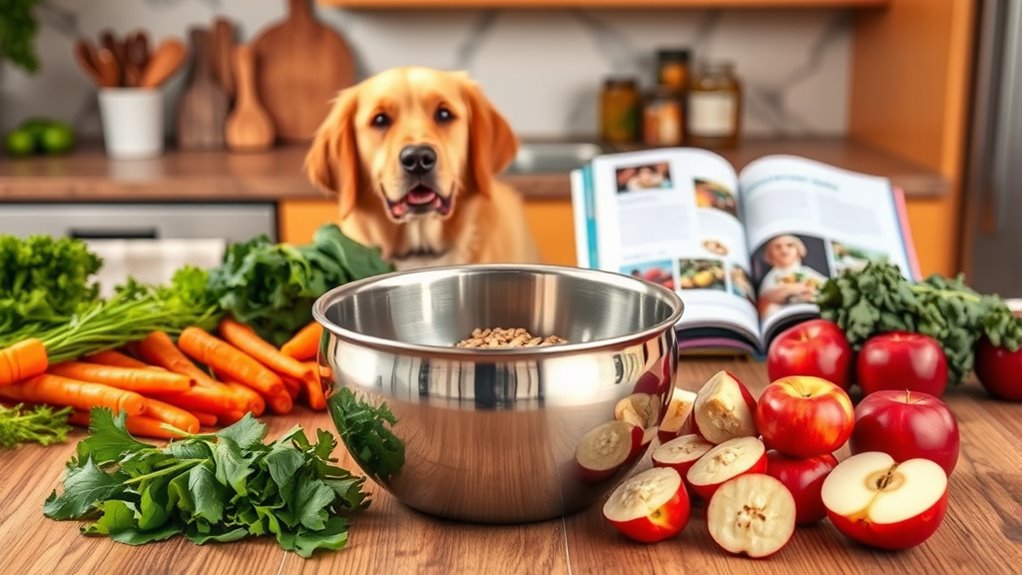 homemade dog food essentials