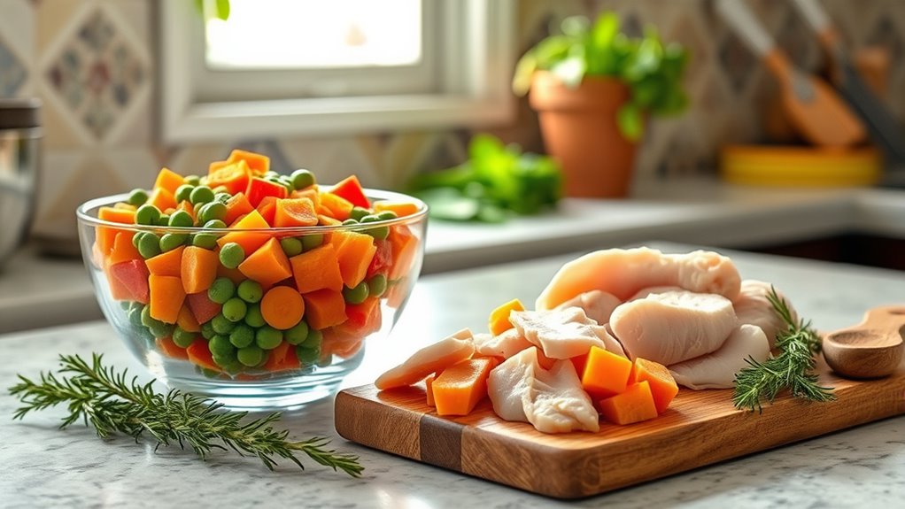 homemade dog food ingredients