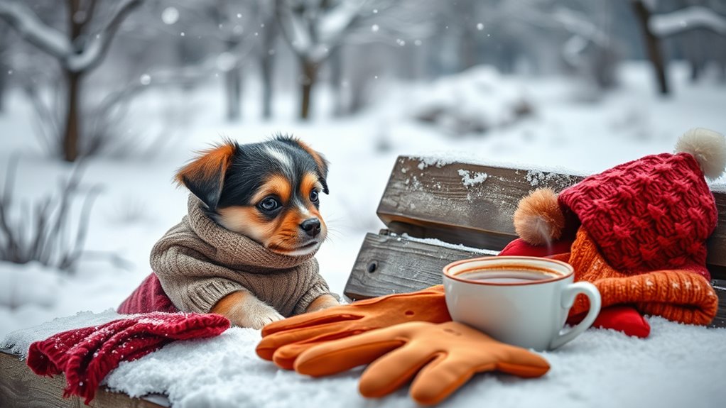 keep dogs warm indoors