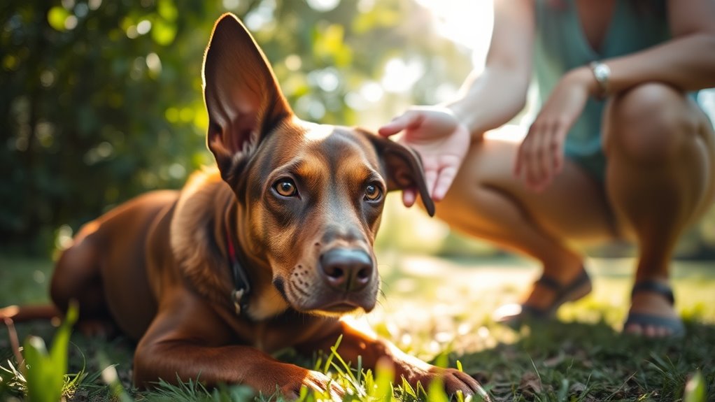 managing anxious canine behavior
