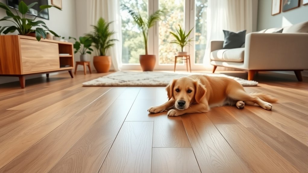 pet friendly flooring options available