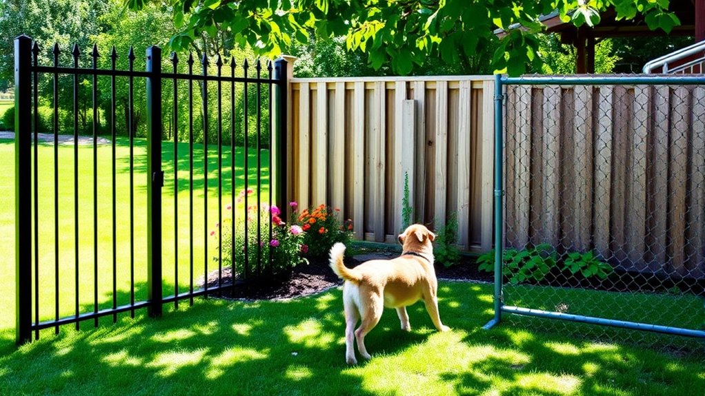 pet proof fencing options available