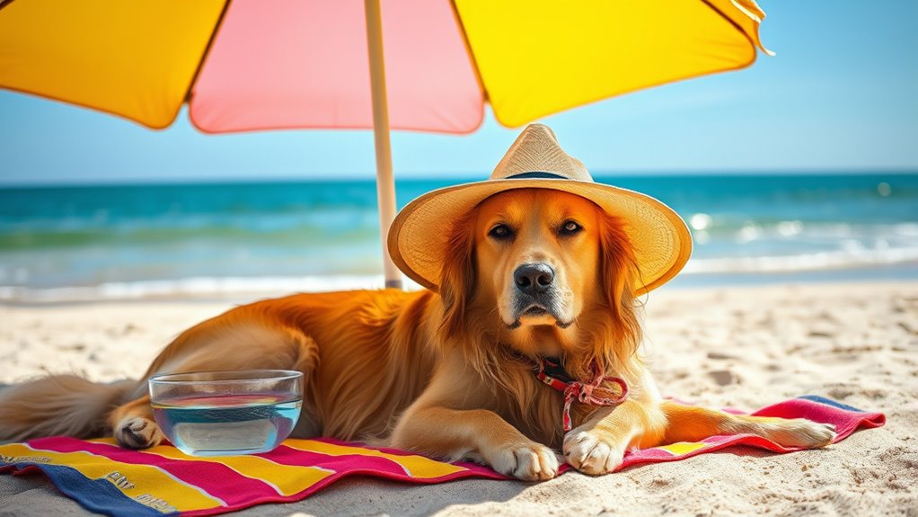 prevent canine sunburn damage