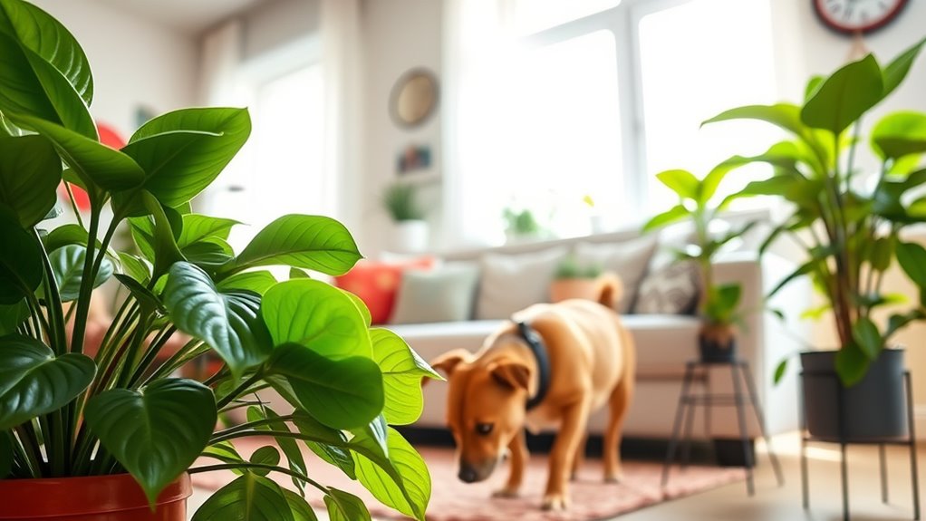 toxic house plants dogs