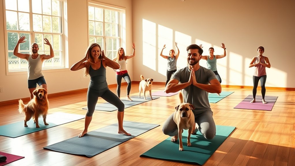 yoga with your dog
