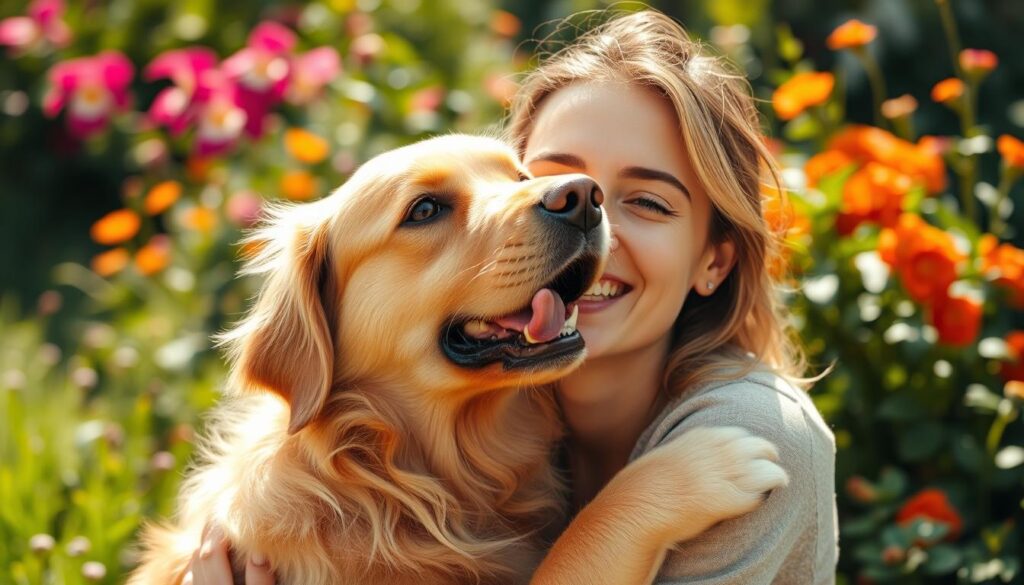 dog affection