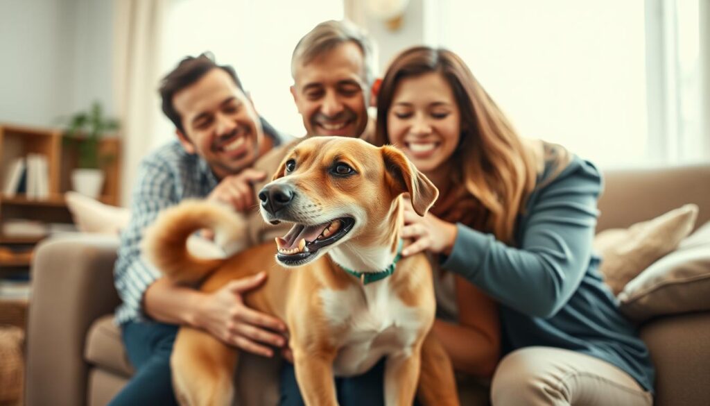 Rescue dog adoption and saving lives