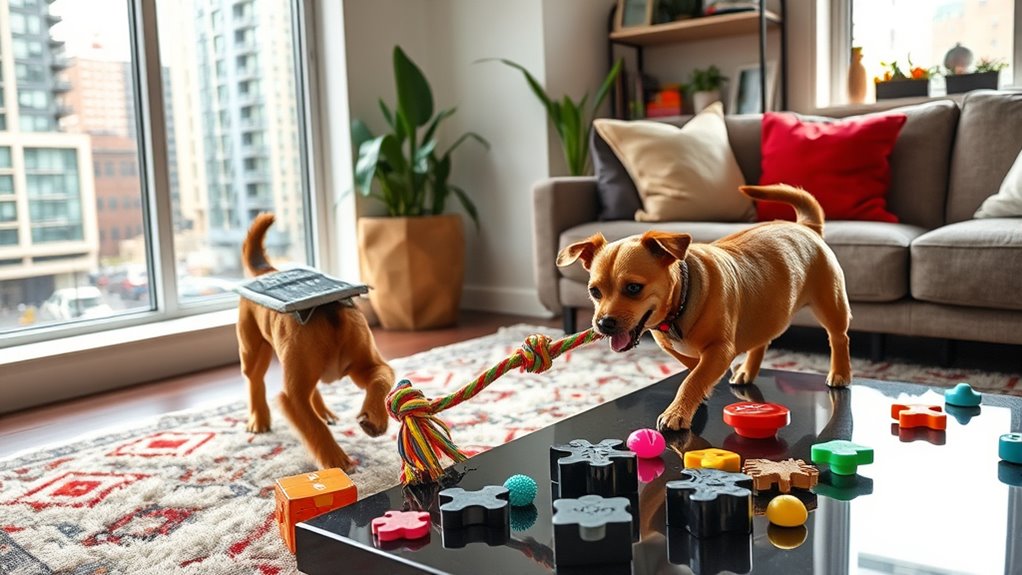 apartment dog enrichment strategies