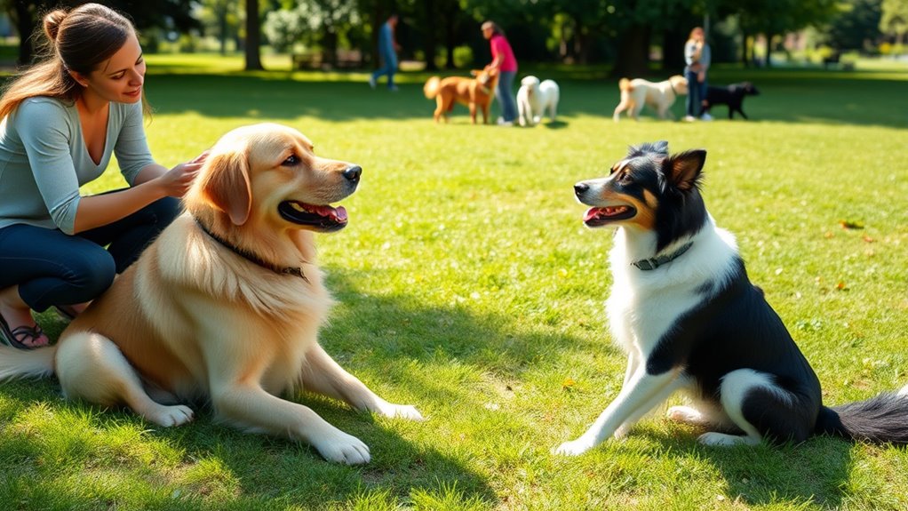 assess dog behavior and cues