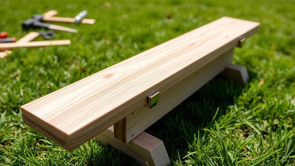 build a safe durable see saw