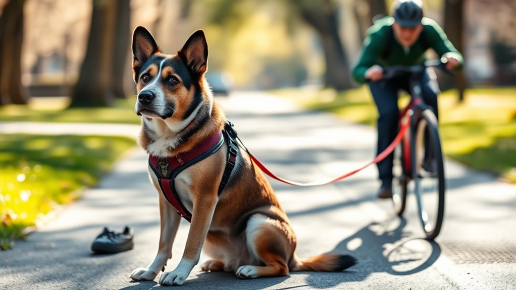 calm consistent dog handling