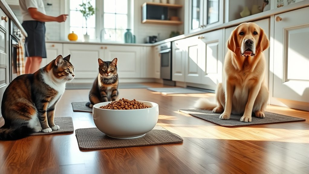 calm polite mealtime routines