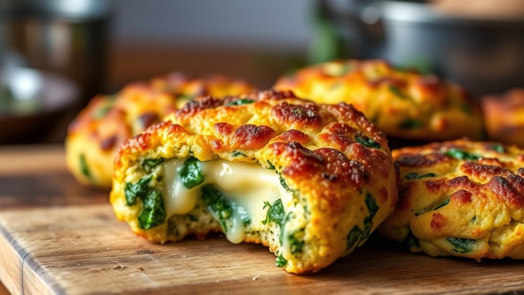 cheese spinach nutritious dog treats