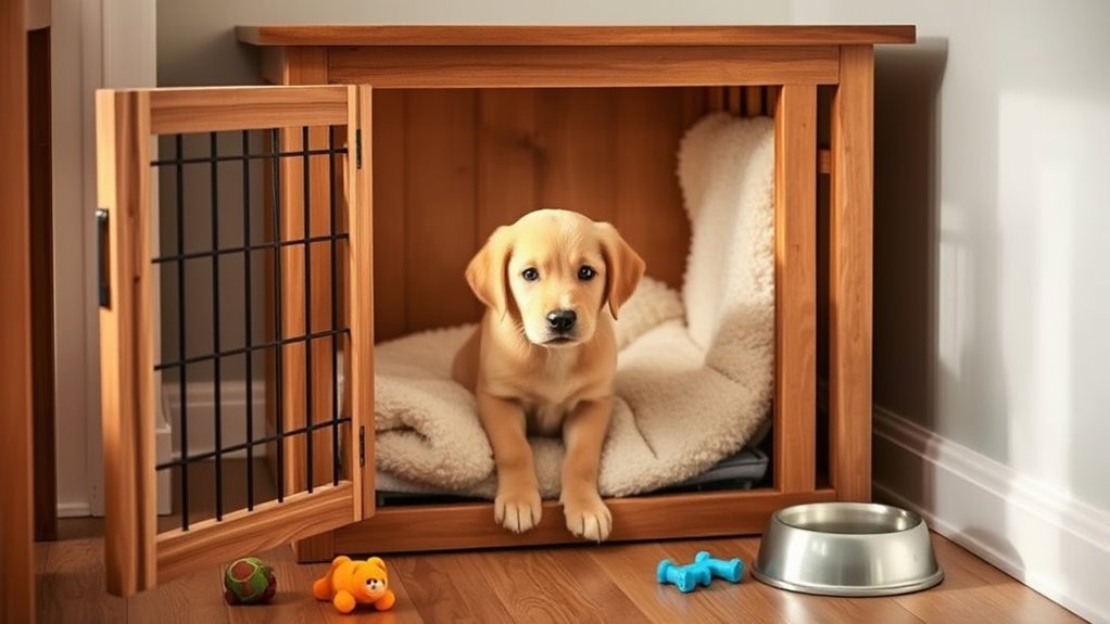 choose appropriate puppy crate