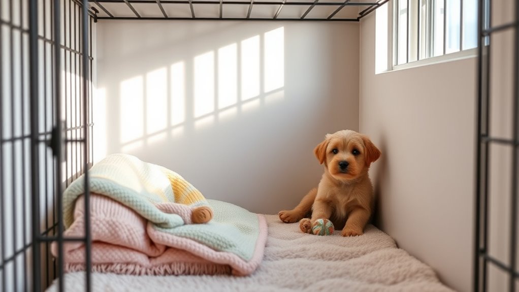 clean ventilated disinfected crate