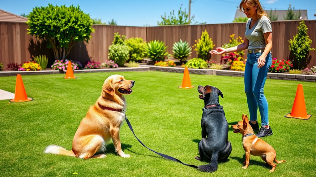 consistent clear dog training