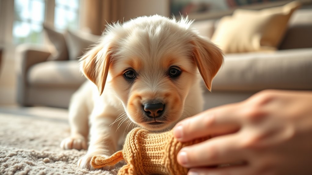 consistent patient puppy training