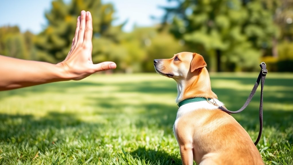 consistent signals and positive reinforcement