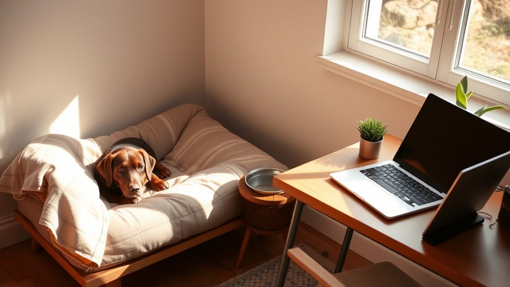 create a safe cozy space