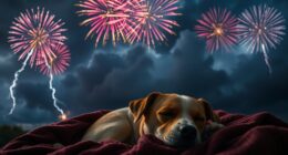 dog safety during fireworks