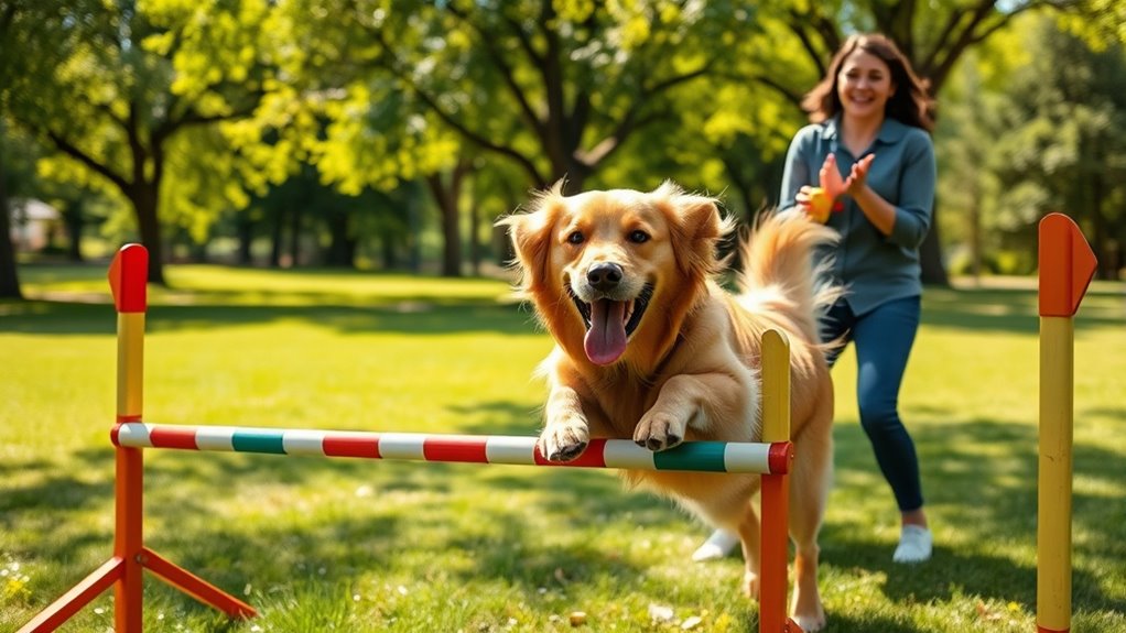 enjoyable dog training games