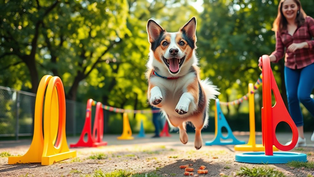 fun dog trick reinforcement