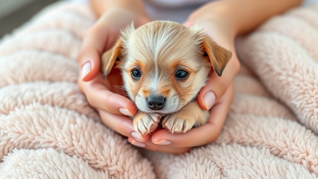 gentle handling builds trust