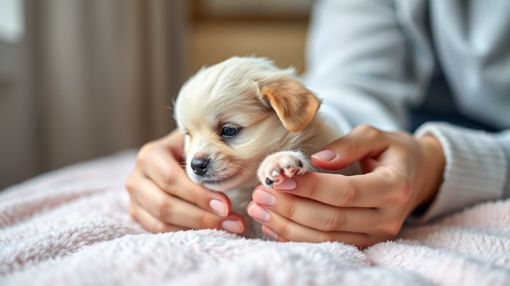 gradual handling and trust building
