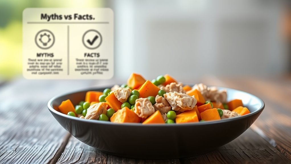 grain free dog food myths
