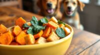 healthy dog training rewards